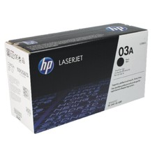 HP C3903A 03A Genuine Toner Cartridge SEALED BOX picture