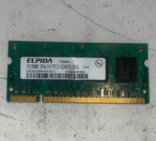 ELPIDA 512MB 2Rx16 PC2-5300S 555 DDR2 LAPTOP MEMORY picture