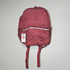 NEW Deal Worthy Backpack One Size Burgundy 15