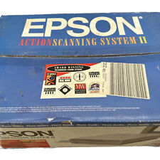 Epson Action Scanning System II NOS Sealed In Box New Vintage VTG NEW OLD STOCK picture
