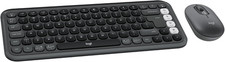 Logitech POP Icon Combo Wireless Keyboard Mouse Graphite OffWhite picture