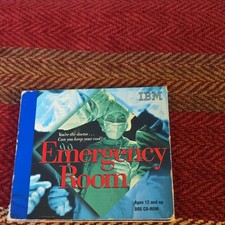 IBM Emergency Room Medical & Dental Software for DOS CD-ROM w/ User's Guide picture