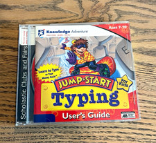 JumpStart Typing for Kids PC CD-ROM Complete w/ User Guide Win Mac Ages 7-10 picture