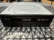 ASUS BW-12B1ST Internal SATA Blu-ray DVD CD Rewriter Drive Black Tested Working picture