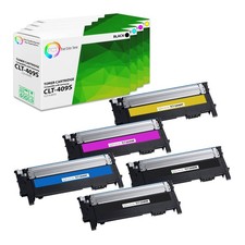 TCT 5PK CLT409S Color Toner Cartridge Set For Samsung CLP310 CLP315 CLX3170 picture