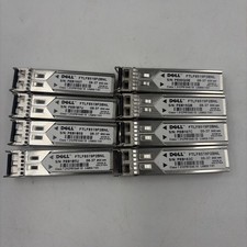 8x Genuine Dell 1000Base-SX SFP 1G Transceiver Module FTLF8519P2BNL picture