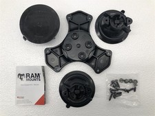 RAM Twist-Lock Triple Suction Cup Base with AMPS Hole Pattern - RAP-365-224-1BU picture
