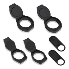 ThtRht 6 Pack Webcam Lens Cover Computer USB Camera Shutter Cap Adhesive  picture