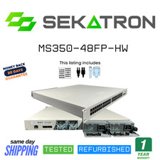 🔀 Cisco Meraki MS350-48FP-HW • 48-Port PoE+ • 2× PSU • Cloud Managed • USED ✅ picture