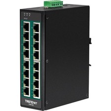 TRENDnet 16 Port Industrial Gigabit Switch TI-PG160 picture