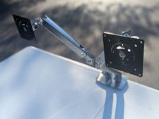 Ergotron MXV Dual Monitor Arm (Polished Aluminum) 45-496-026 picture