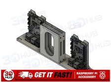 10-Inch Rack Mount 2x Raspberry Pi 3 5 + 2x SSD Holder Server Bracket picture