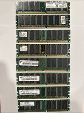 Lot of Mixed Brands 256MB - 512MB DDR DDR1 RAM Memory for Desktop PC DIMM picture
