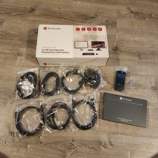 AV Access 8KSW21DP-DM 2x1 4K/8K Dual Monitor Display Port KVM Switch picture
