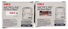 OKI MicroLine 400 Ribbon 42377801 Lot of 2 picture