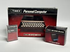 Vintage TIMEX SINCLAIR 1000 PERSONAL COMPUTER Untested Original Box W/ 1016 RAM picture