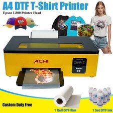 A4 DTF L800 Flatbed Printer Direct Transfer Film T-shirt For Small Business DIY picture