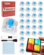 90PCS Keyboard Clickers for 3D Prints, 3-Pin Blue MX Switches | Crisp clicks,... picture