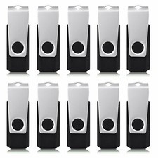 100Pack/Lot 4GB USB Flash Drive Thumb Drive Pen Drive Rotating Memory U Disk picture