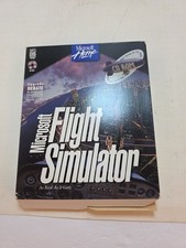 MS Flight Simulator 5.1 w/ Pilot's Handbook PC CD simulation fly game BIG BOX  picture