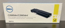 Dell Ink Toner Cartridge Yellow R9PYX For C2660dn C2665dnf Printers - SEALED OEM picture