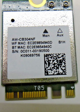 NEW Genuine Asus Wifi Wireless / Bluetooth 4.2 NGFF Card P/N AW-CB304NF picture