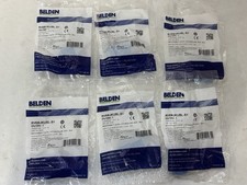 BELDEN RV6MJKUBL-S1 Revconnect CAT6+ UTP Modular Jack Lot of 6 picture