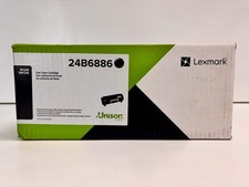 Open OEM Lexmark M3250, XM3250 Black Toner Cartridge 24B6887 Sealed Bag picture