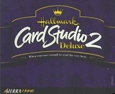 Hallmark Card Studio 2 Deluxe PC CD design create comic holiday greetings images picture