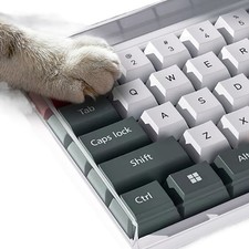 78/108 Keys Acrylic Transparent Dust-Proof Keyboard Case Mechanical Keyboard picture