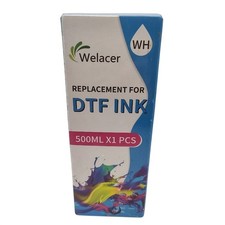 Welacer White DTF Ink 500ml Replacement Ink Expired 06/2026 Sealed picture