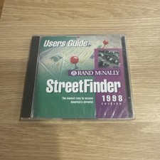 Rand McNally StreetFinder 1998, with User Guide - Set of 2 CDs picture