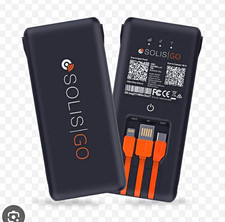 Solis Go Unlocked LTE Wi-Fi Hotspot Modem 8000mAh Built-In Cables Black picture