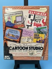 The Multimedia Cartoon Studio Byron Preiss: MPC CD-ROM Software VTG 1994 Windows picture