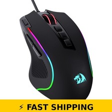 Redragon M612 Predator RGB Gaming Mouse - 8000 DPI Wired Optical picture