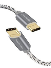 Cablecreation 100W USB C to USB C 3.1 Gen 2 Cable 10Gbps, 1FT, 4K Video picture