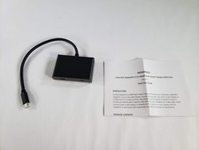 Monoprice 2-Port DisplayPort 1.2 to HDMI Multi-Stream Transport Hub picture
