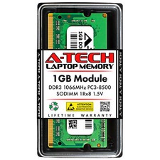 1GB DDR3 PC3-8500 SODIMM (Replacement for Samsung M471B2873FHS-CF8) Memory RAM picture
