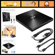 External 8X DVD Burner Drive +/-RW M-Disc Support for Mac & Windows, USB 2.0 & T picture
