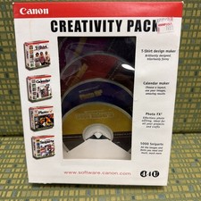 Canon Creativity Pack For PC - Windows - 4 CD Set - Sealed picture