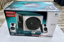 BRAND NEW & SEALED LOGITECH Z-2300 THX 2.1 SPEAKER SYSTEM IN THE ORIGINAL BOX picture