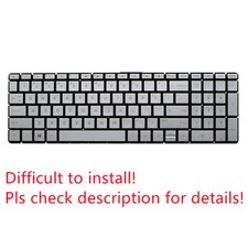 Original US Silver Non-Backlit Keyboard for HP Pavilion 15-cd0xx picture