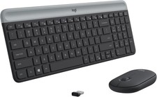 Logitech MK470 Full-size Slim Wireless Keyboard & Mouse Combo - Graphite picture