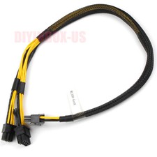 New 10pin to 6+8pin Power Cable for HP ML350 G9 Gen9 and NVIDIA Tesla GPU 50CM picture