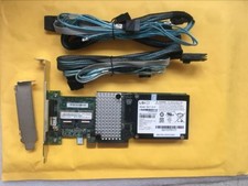 IBM M5015 LSI 9260-8i SAS RAID Controller PCI-E  8087 SATA Cable battery picture