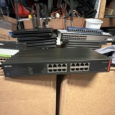 Buffalo BS-GU2016P 16-Port Gigabit PoE Unmanaged L2 Rackmount Switch picture