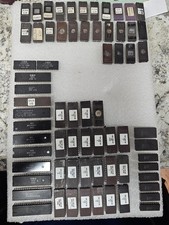 Lot Retro Vintage EPROM IC CPU + Ceramic & Windowed Chips Gold Intel MOS TMS + picture