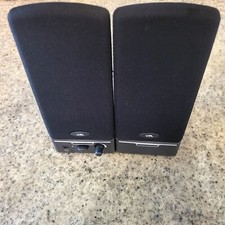 Cyber Acoustics CA 2014 Computer Speakers Powered Stereo Speaker Set Black picture