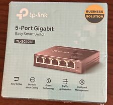TP-Link TL-SG105E 5-Port Gigabit Easy Smart Switch (UN) - NEW picture