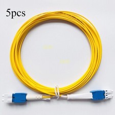 5PCS 3m 5m 7m LC to LC Duplex OS2 Fiber Optical Patch Cord LSZH Jumper Cable picture